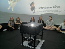 Kino sferyczne w naszej szkole 