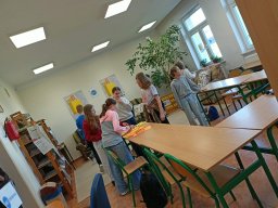 „Noc Bibliotek” Filii Bibliotecznej i biblioteki szkolnej w Chludniach – „Biblioteka (się) sprawdza"