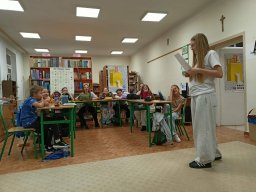 „Noc Bibliotek” Filii Bibliotecznej i biblioteki szkolnej w Chludniach – „Biblioteka (się) sprawdza"