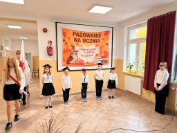 Uroczyste ślubowanie pierwszoklasistów