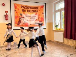Uroczyste ślubowanie pierwszoklasistów