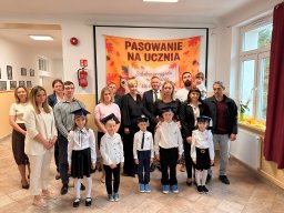 Uroczyste ślubowanie pierwszoklasistów