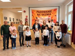 Uroczyste ślubowanie pierwszoklasistów