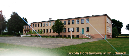 Budynek Szkoły Podstawowej w Chludniach
