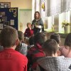 Wizyta łomżyńskiego schroniska "Arka" w naszej szkole